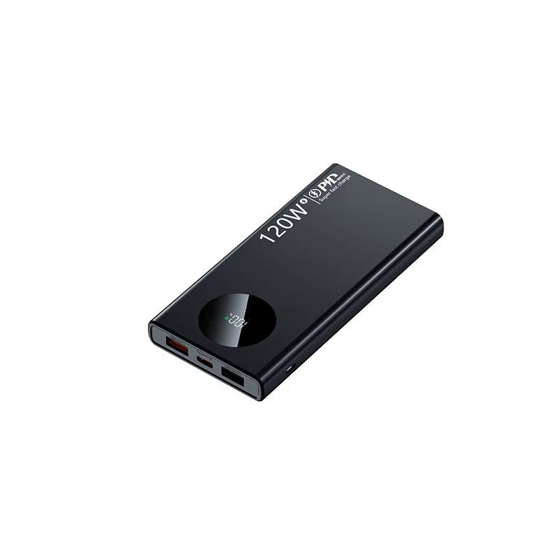 120W 500000Mah High Capacity Power Bank Fast Charging Powerbank Portable Battery Charger for Iphone Samsung Huawei 2025 New