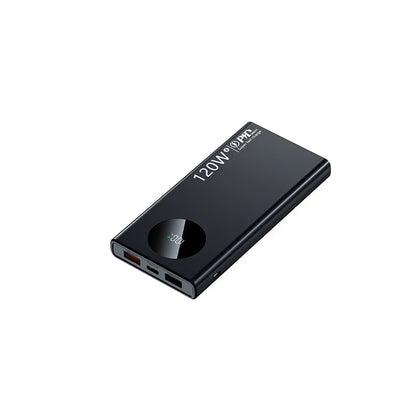 120W 500000Mah High Capacity Power Bank Fast Charging Powerbank Portable Battery Charger for Iphone Samsung Huawei 2025 New