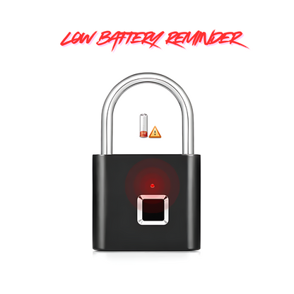 CANDADO CON HUELLA DIGITAL